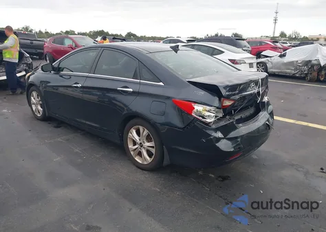 2012 Hyundai Sonata Limited из США, поврежденный, VIN 5NPEC4AC4CH499437